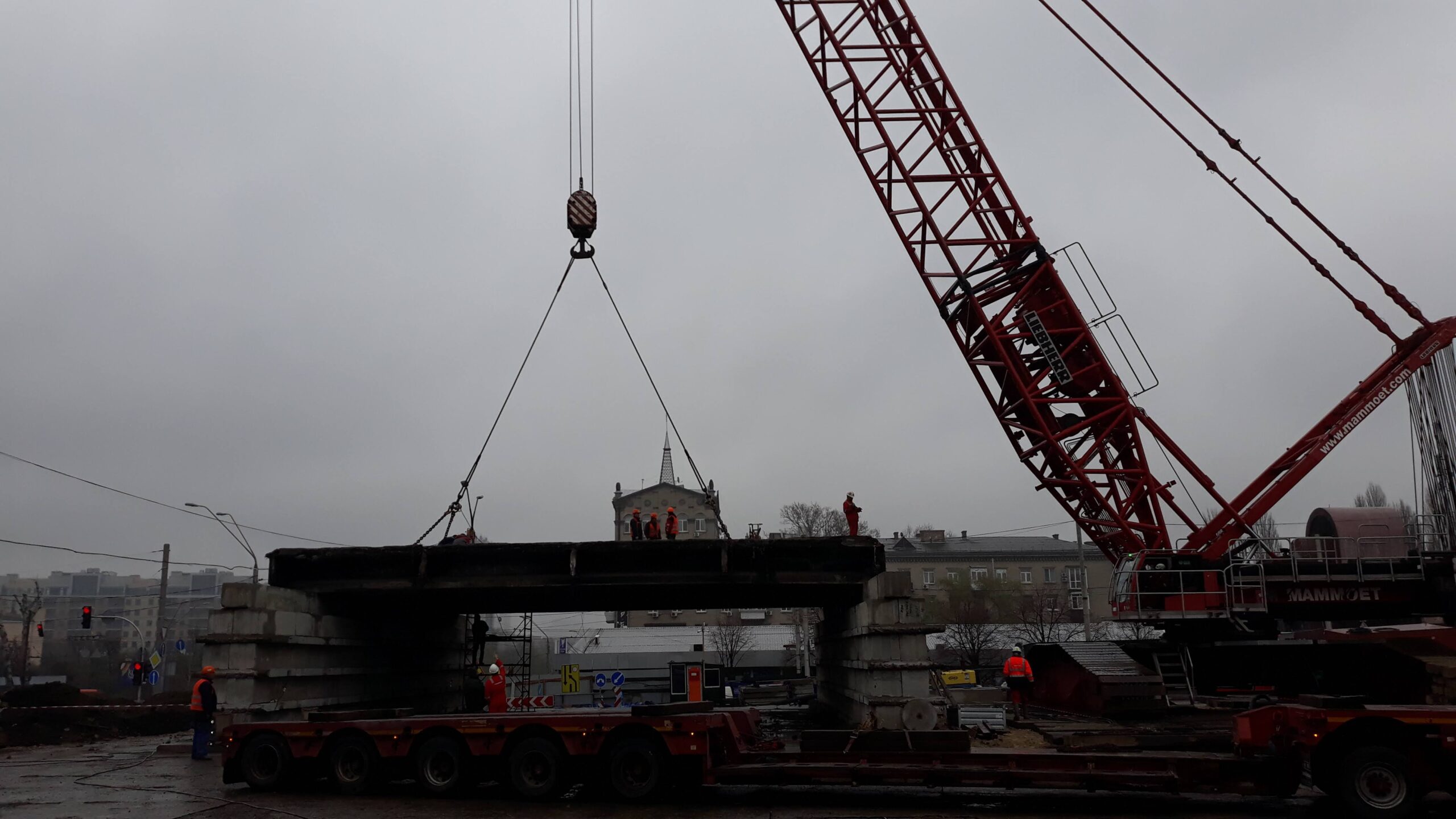 Rapid SPMT bridge replacement