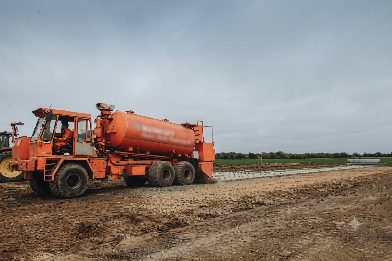 Enviro-Mat Ground Improvement Supporting Heavy Lift Operations